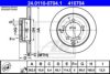 ATE 24.0110-0704.1 Brake Disc